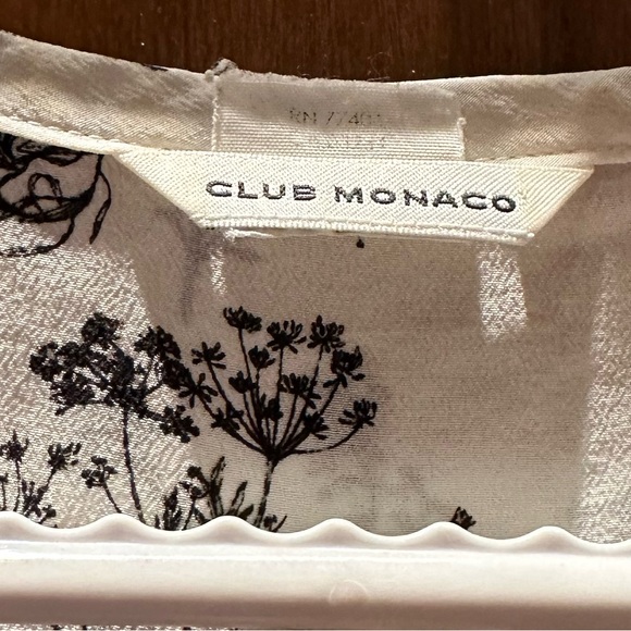 Club Monaco Silk Sleeveless Top - Picture 2 of 8
